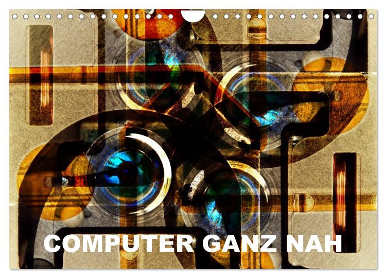 Produktbild: Computer ganz nah (Wandkalender 2026 DIN A4 quer), CALVENDO Monatskalender