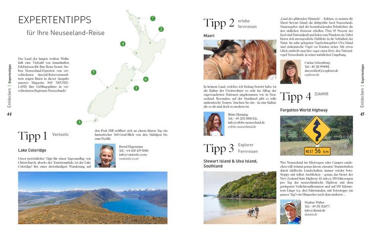 Produktbild: 360&deg; Neuseeland - Ausgabe Sommer/Herbst 2020