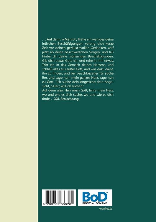 Produktbild: Betrachtungen &uuml;ber die menschliche Erl&ouml;sung