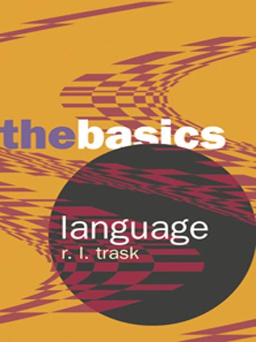Produktbild: Language: The Basics