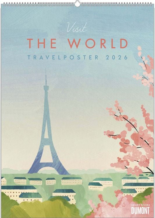Produktbild: Travelposter 2026 – Reiseplakate-Kalender von DUMONT– Wand-Kalender – Poster-Format 50 x 70 cm