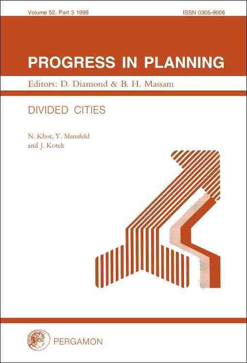 Produktbild: Progress in Planning, Volume 52