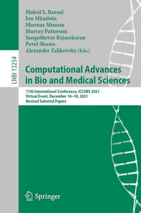 Produktbild: Computational Advances in Bio and Medical Sciences