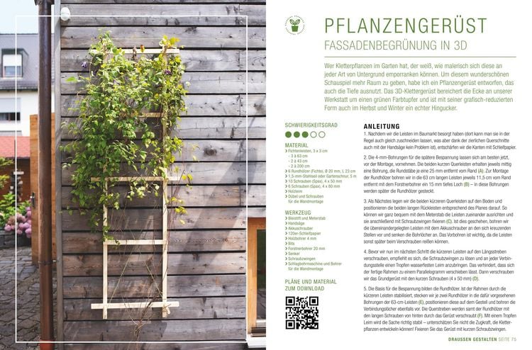 Produktbild: Gartenm&ouml;bel zum Selberbauen
