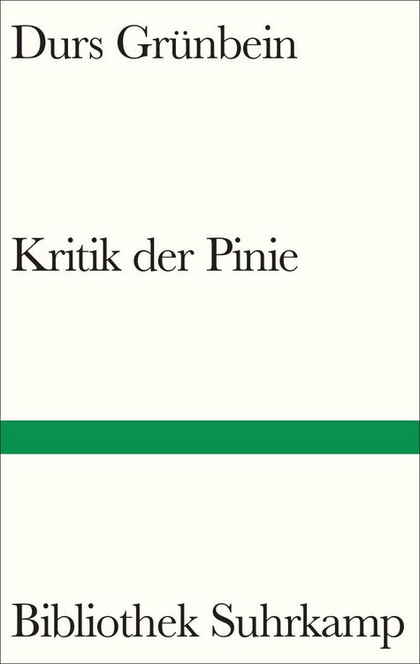 Produktbild: Kritik der Pinie