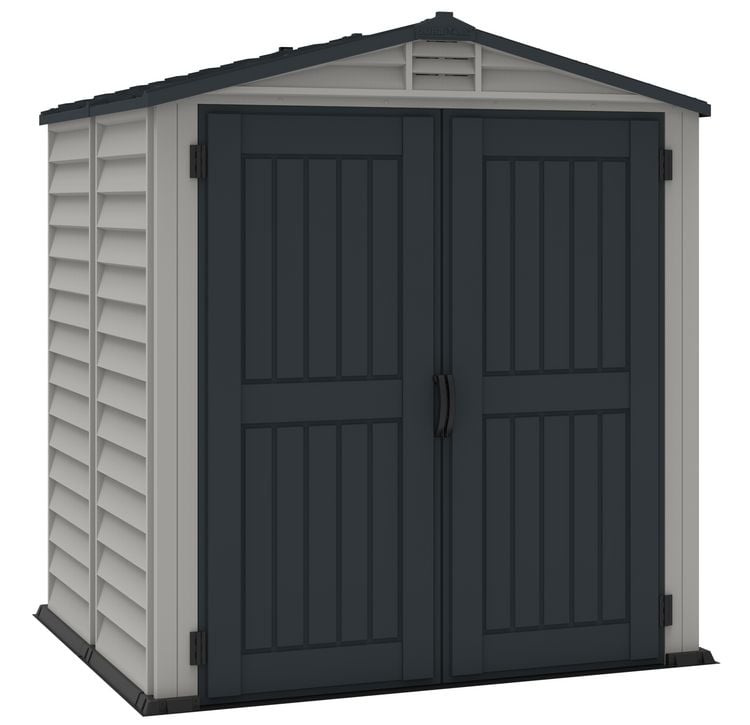 Produktbild: Kunststoff Ger&auml;tehaus 186x190 Gartenhaus Dreht&uuml;ren