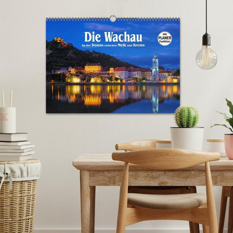 Produktbild: Die Wachau - An der Donau zwischen Melk und Krems (Wandkalender 2026 DIN A3 quer), CALVENDO Monatskalender