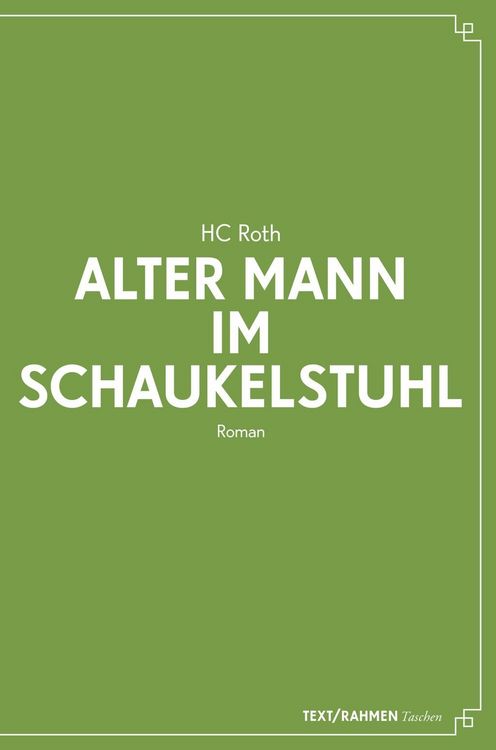 Produktbild: Alter Mann im Schaukelstuhl