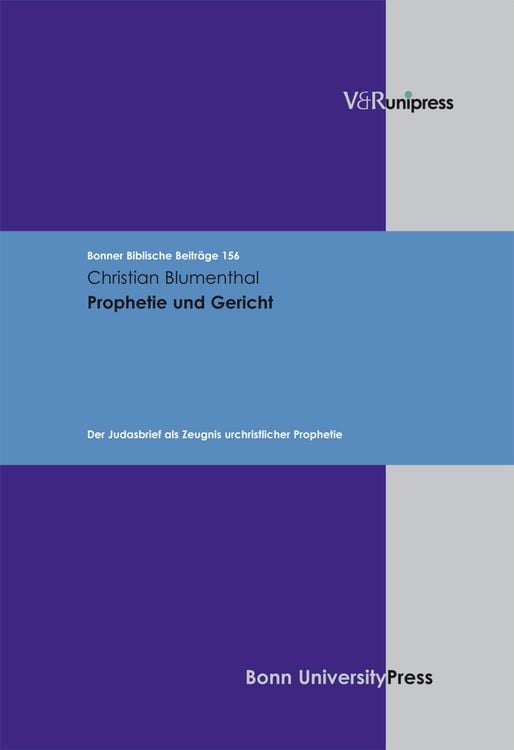 Bild vom Artikel Prophetie und Gericht vom Autor Christian Blumenthal