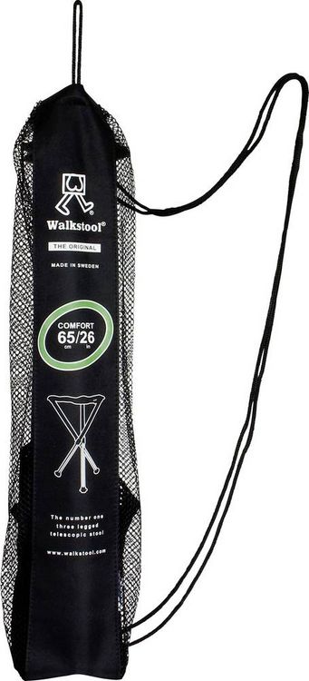 Produktbild: Walkstool Comfort XXL Klapphocker Schwarz, Silber ComfortXXL Belastbarkeit (Gewicht) (max.) 250 kg