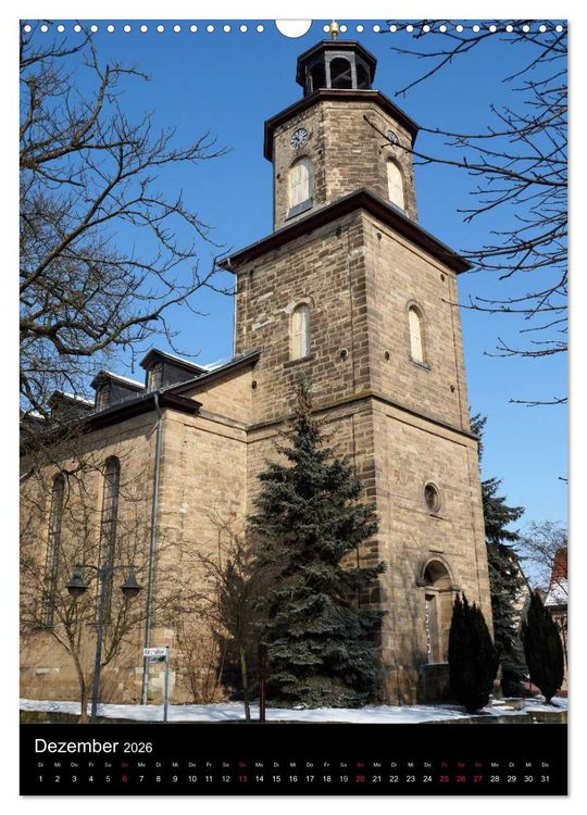 Produktbild: Kirchen in Deutschland - G&ouml;ttliche Perlen aus Menschenhand (Wandkalender 2026 DIN A3 hoch), CALVENDO Monatskalender