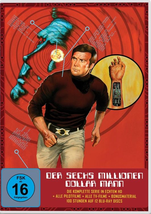 Produktbild: Der Sechs Millionen Dollar Mann - Die komplette Serie [12 BRs]