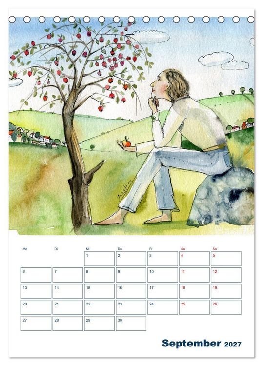 Produktbild: Im Wandel der Sterne (Tischkalender 2027 DIN A5 hoch), CALVENDO Monatskalender