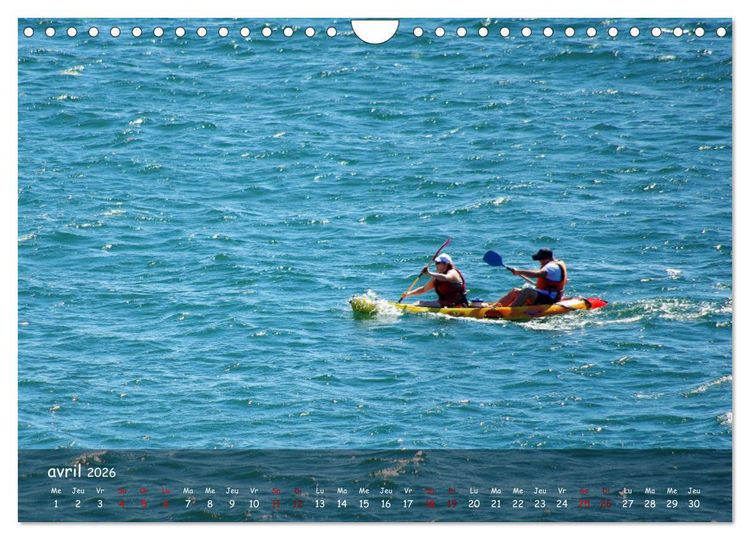 Produktbild: Plaisirs nautiques (Calendrier mural 2026 DIN A4 vertical), CALVENDO calendrier mensuel