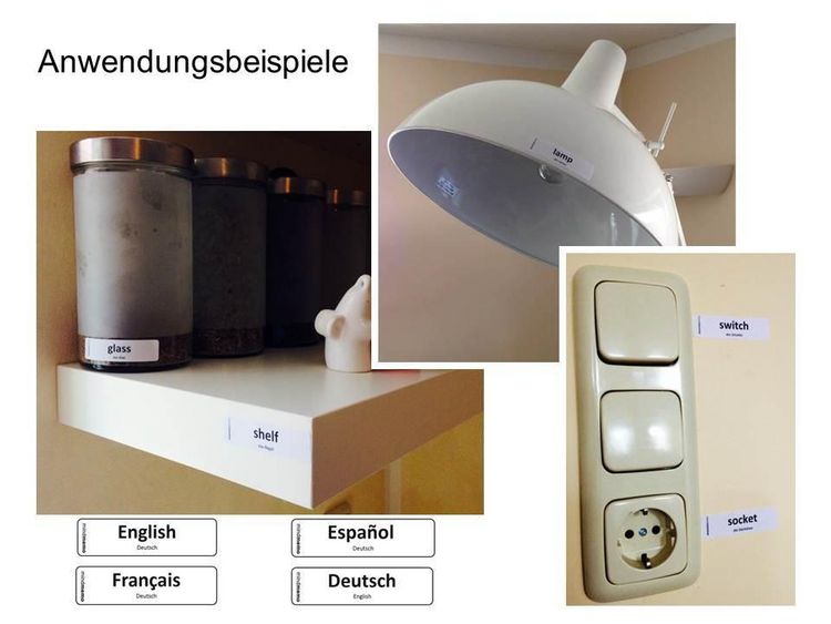 Produktbild: mindmemo Vokabel Sticker - Grundwortschatz Franz&ouml;sisch / Deutsch - 280 Vokabel Aufkleber f&uuml;r Kinder und Erwachsene