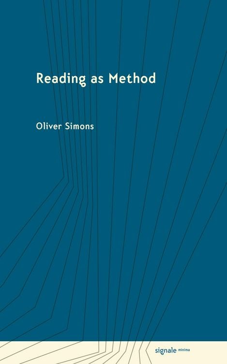 Produktbild: Reading as Method