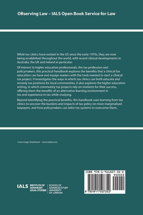 Produktbild: International Handbook on Clinical Tax Education