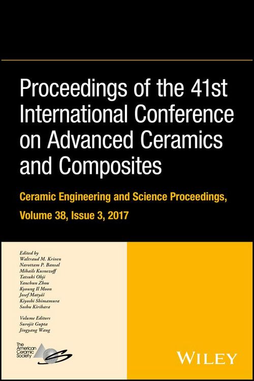 Produktbild: Proceedings of the 41st International Conference on Advanced Ceramics and Composites, Volume 38, Issue 3