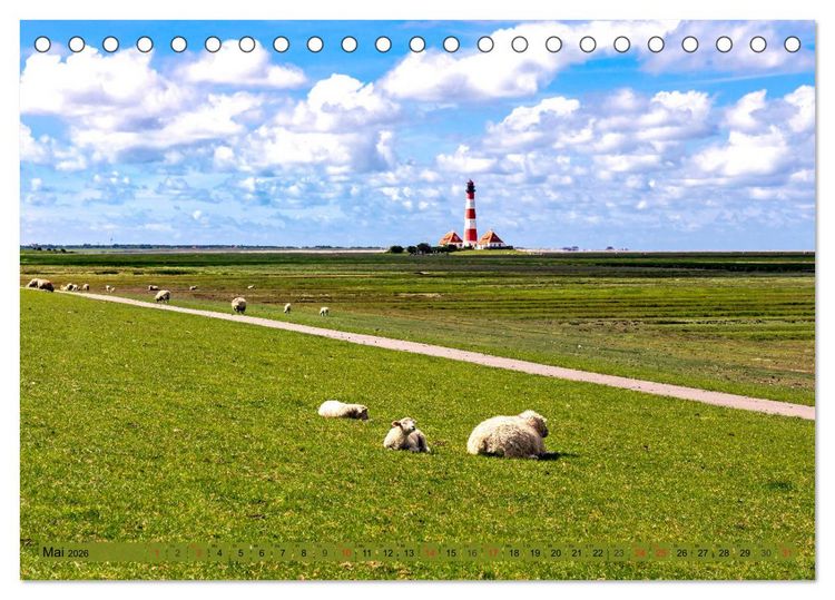 Produktbild: EIDERSTEDT-HIGHLIGHTS (Tischkalender 2026 DIN A5 quer), CALVENDO Monatskalender