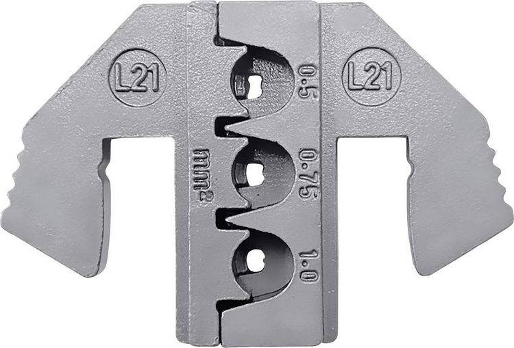 Produktbild: TOOLCRAFT TO-9625872 Crimpeinsatz MCP 6.3/4.8K & SPT Flachkontakt(SWS) 0.5 bis 1 mm&sup2; Passend f&uuml;r Marke (Zangen) TOOLCRAFT