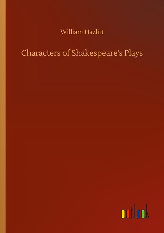 Produktbild: Characters of Shakespeare's Plays