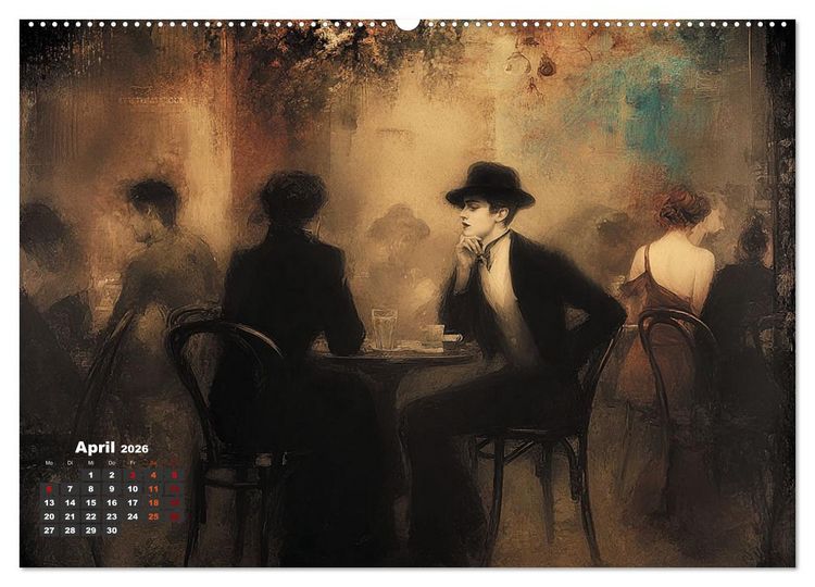Produktbild: Von Menschen und Momenten (hochwertiger Premium Wandkalender 2026 DIN A2 quer), Kunstdruck in Hochglanz