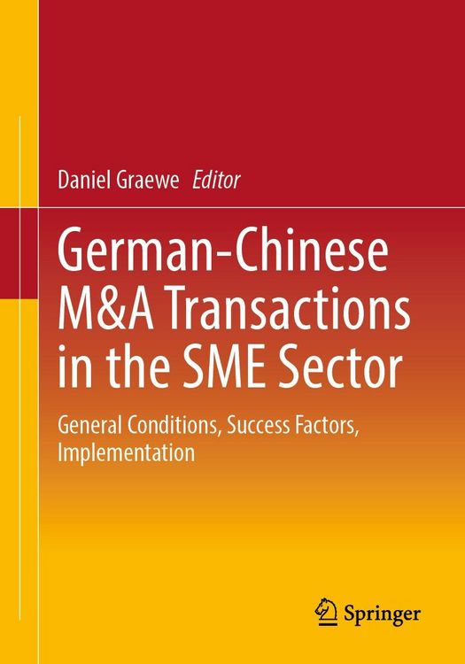 Produktbild: German-Chinese M&A Transactions in the SME Sector