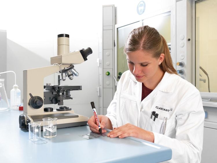 Produktbild: EDDING&reg; Labor Marker, schwarz 0,75 mm