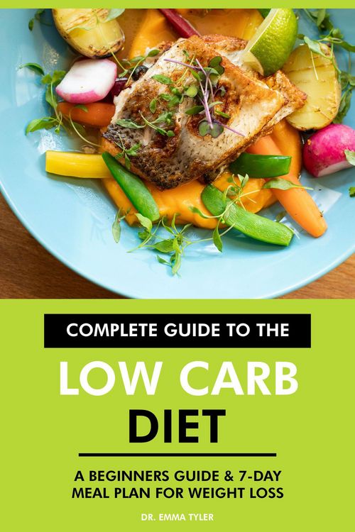 Produktbild: Complete Guide to the Low Carb Diet: A Beginners Guide & 7-Day Meal Plan for Weight Loss.