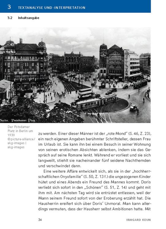 Produktbild: Das kunstseidene M&auml;dchen von Irmgard Keun - Textanalyse und Interpretation