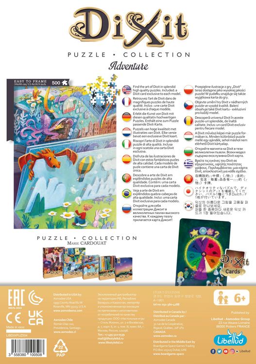 Produktbild: Dixit Puzzle-Collection Adventure. 500 Teile