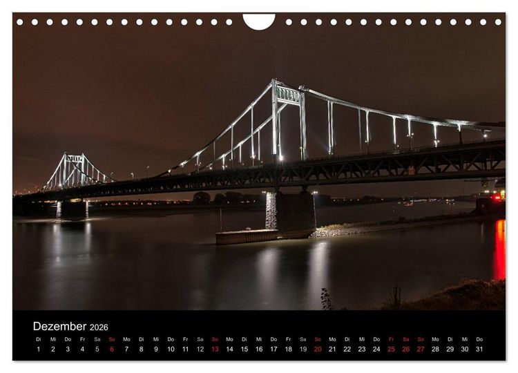 Produktbild: Ruhrlights II - Nachtlichter des Ruhrgebietes (Wandkalender 2026 DIN A4 quer), CALVENDO Monatskalender
