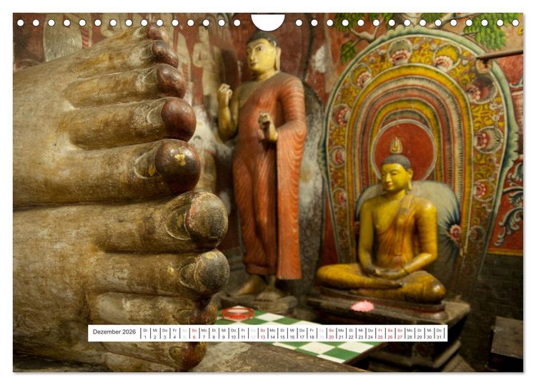 Produktbild: Asien - Sri Lanka (Wandkalender 2026 DIN A4 quer), CALVENDO Monatskalender
