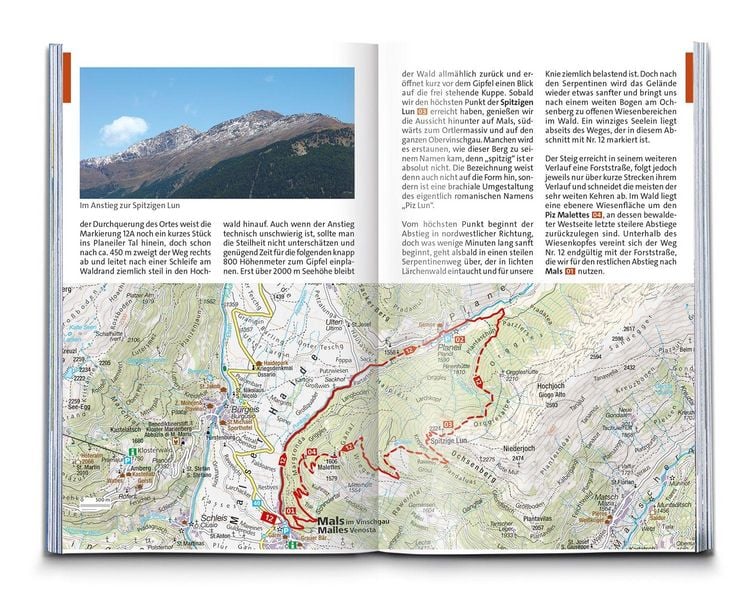 Produktbild: KOMPASS Wanderf&uuml;hrer Ortlergruppe und Vinschgau, 60 Touren mit Extra-Tourenkarte