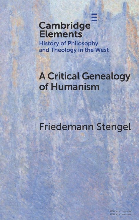 Produktbild: A Critical Genealogy of Humanism