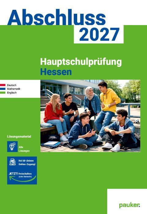 Produktbild: Hauptschule Hessen | pauker L&ouml;sungsband 2027