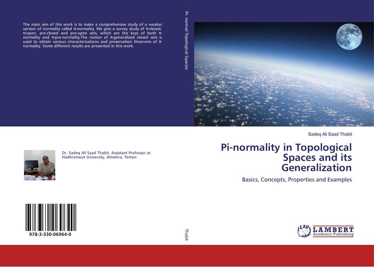 Produktbild: Pi-normality in Topological Spaces and its Generalization