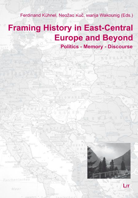 Produktbild: Framing History in East-Central Europe and Beyond