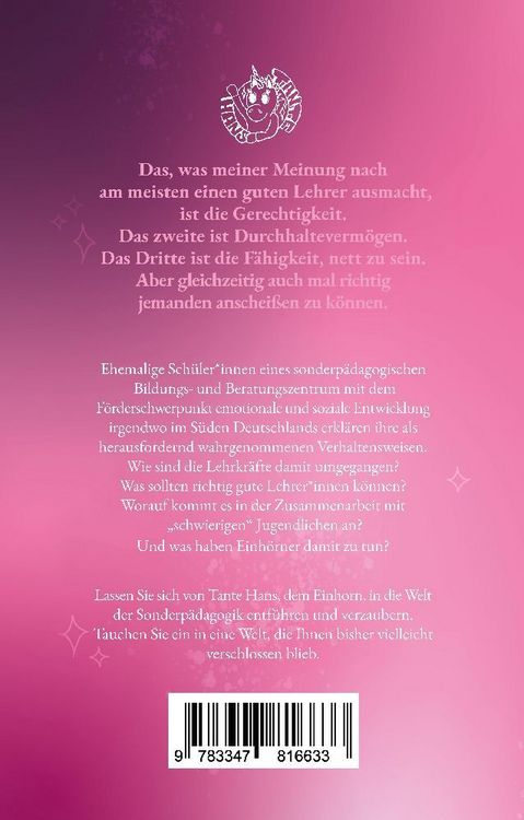 Produktbild: Die Einhornp&auml;dagogik