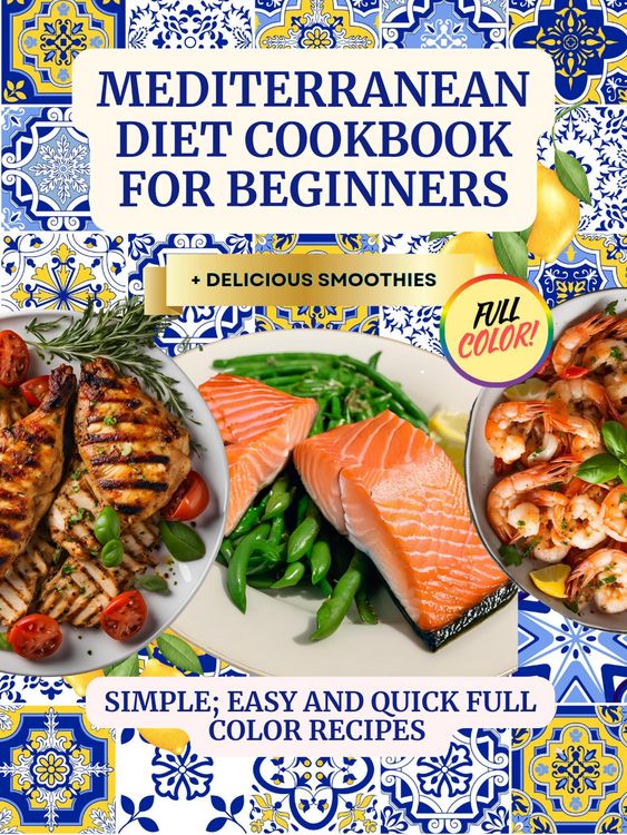 Produktbild: Mediterranean Diet Cookbook for Beginners