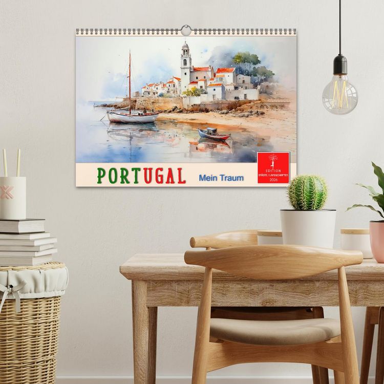 Produktbild: Portugal mein Traum (Wandkalender 2026 DIN A3 quer), CALVENDO Monatskalender