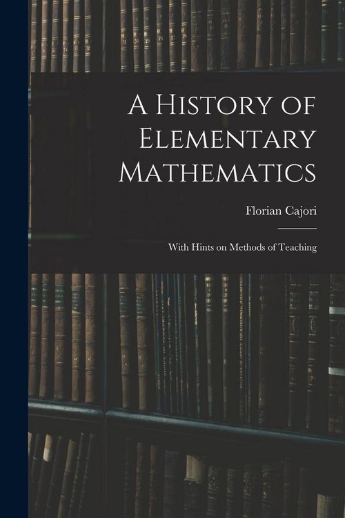 Produktbild: A History of Elementary Mathematics