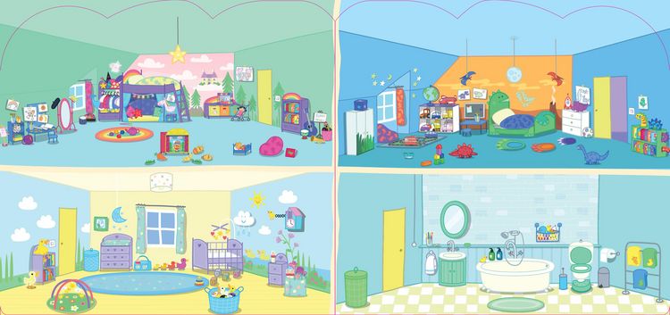 Produktbild: Peppa Pig Stickern Malen Gestalten