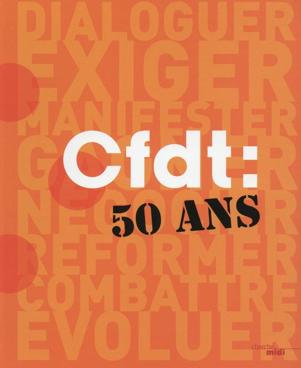 Produktbild: La cfdt, 50 ans d'action