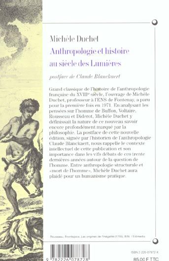 Produktbild: Fre-Anthropologie Et Histoire