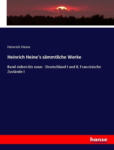 Produktbild: Heinrich Heine's s&auml;mmtliche Werke