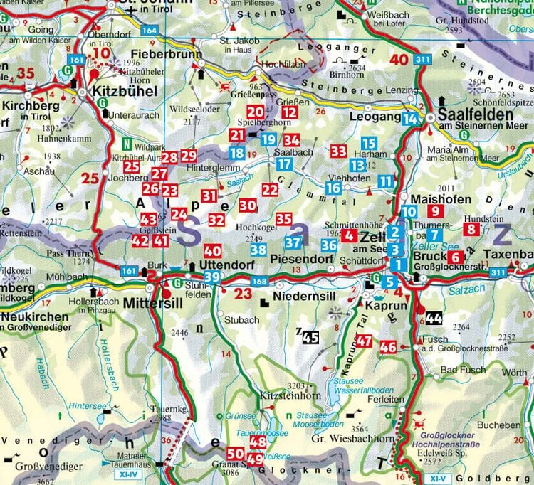 Produktbild: ROTHER Wanderf&uuml;hrer Pinzgau