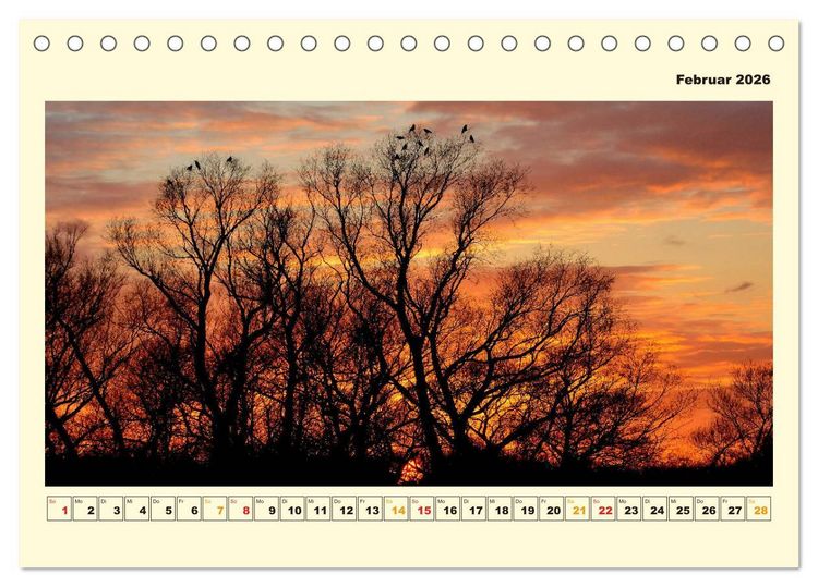Produktbild: Unser Land im Norden (Tischkalender 2026 DIN A5 quer), CALVENDO Monatskalender