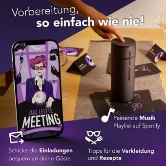 Produktbild: CRIMECASES Krimidinner: Das letzte Meeting
