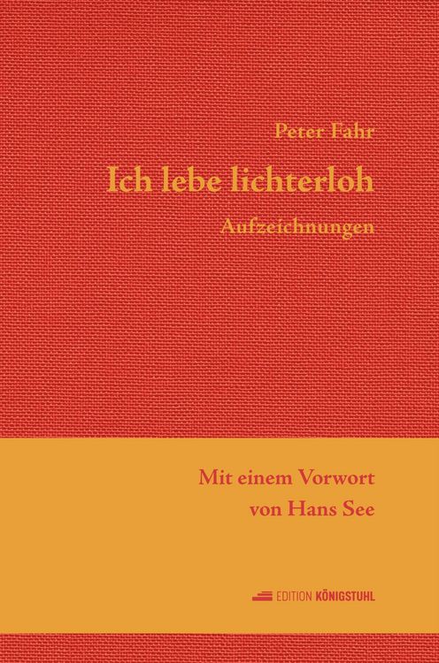 Produktbild: Ich lebe lichterloh